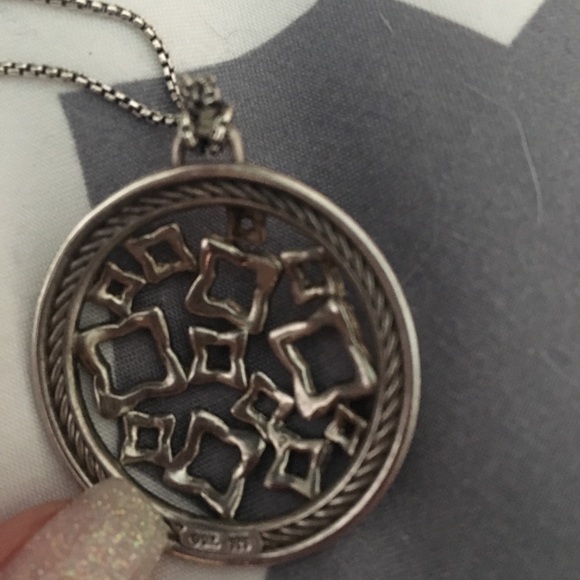 DY 💯 authentic necklace w/ diamonds! - Picture 2 of 3